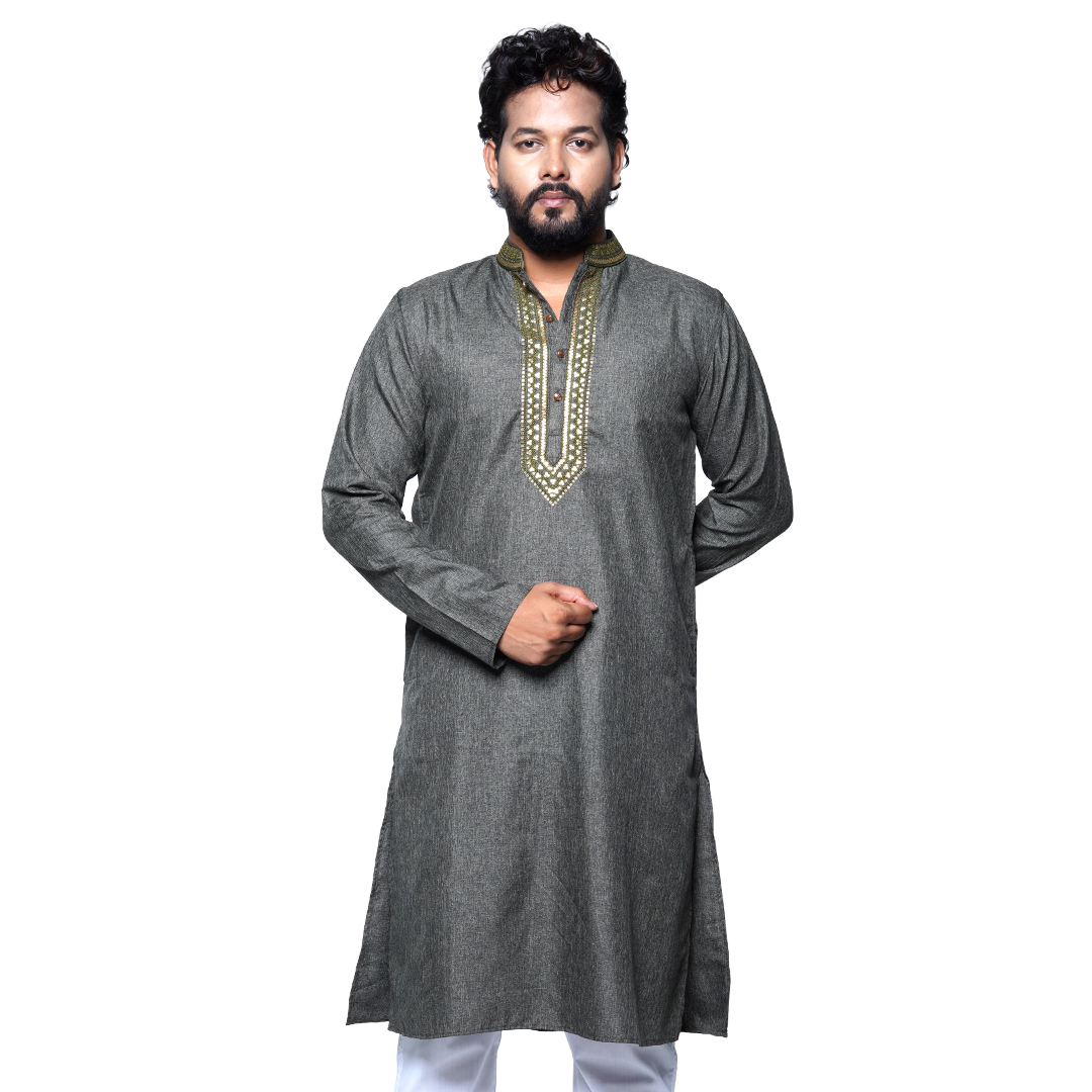 Men’s Blended Cotton Panjabi